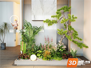 Mini Garden Skp Files 